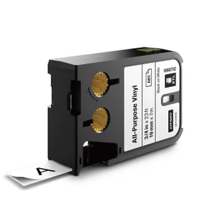 Labeltape Dymo XTL multifunctioneel 19mm zwart op