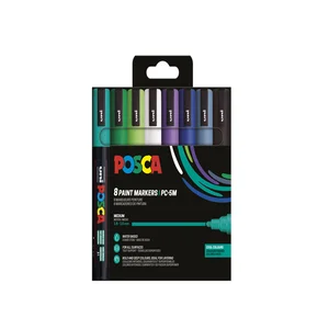 Paintmarker Uni POSCA PC5M medium koel assorti set
