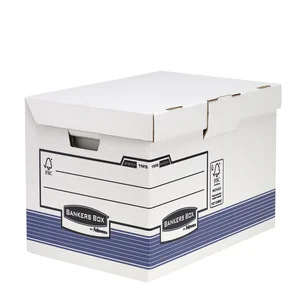 Archiefdoos Bankers Box System fold flip top maxi