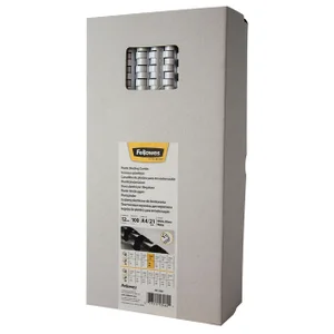 Bindrug Fellowes 12mm 21rings A4 wit 100 stuks