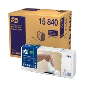 Servet Tork N4 Xpressnap Premium 1/4 vouw 2-laags