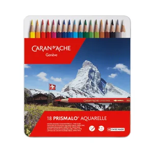 Kleurpotloden Caran d'Ache Prismalo 18 stuks assor