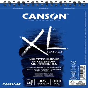 Mixed mediapapier Canson XL Textured Mixed Media 1