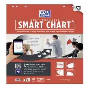 Flipoverpapier Oxford smart 60x80cm zelfklevend bl