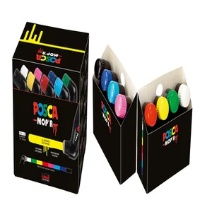 Paintmarker Uni POSCA PCM22 Mop'r assorti set à 8