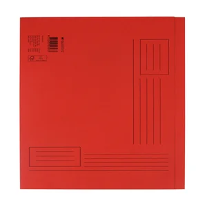 Vouwmap Quantore Folio ongelijke zijde 320gr rood