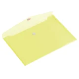 Enveloptas Europel A4 335x240mm dwars PP transparant geel