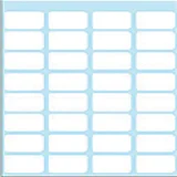 Etiket HERMA 3640 12x19mm wit 224 stuks