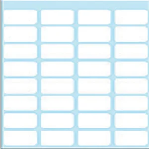 Etiket HERMA 3640 12x19mm wit 224 stuks