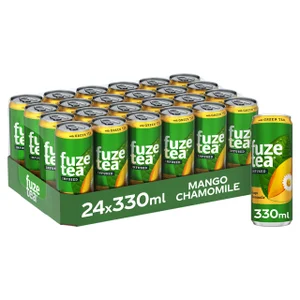 Frisdrank Fuze Tea Green Tea mango chamomile blik
