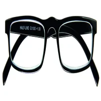 Leesbril I Need You +1.00 dpt Half-line zwart