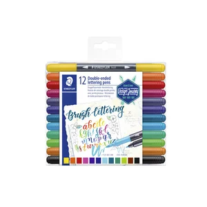 Brushpen Staedtler 3004 lettering duo 0.5-6mm bli