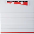 Rugetiket Quantore smal 34x190mm zelfklevend wit 1