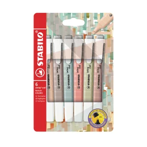 Markeerstift STABILO Swing cool nature colors asso