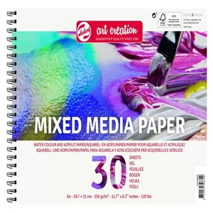 Acryl-aquarelverfpapier Talens Art Creation mixed