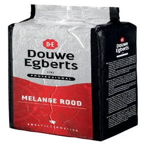 Koffie Douwe Egberts snelfiltermaling Melange Rood