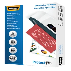 Lamineerhoes Fellowes A4 2x175micron glans 100 stu
