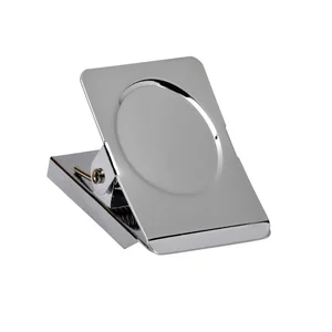 Papierklem MAUL magnetisch vierkant 40mm zilver
