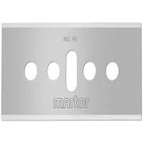 Reservemes Martor rechthoekig nr. 45 10 stuks