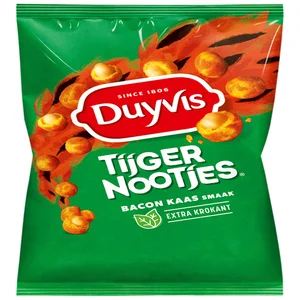 Tijgernootjes Duyvis bacon kaas zak 1kg