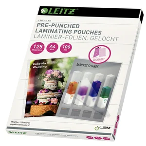 Lamineerhoes Leitz iLAM A4 met perforatieband 2x12