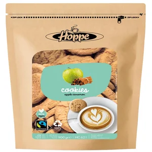 Koekjes Hoppe Cookies fairtrade appel kaneel circa
