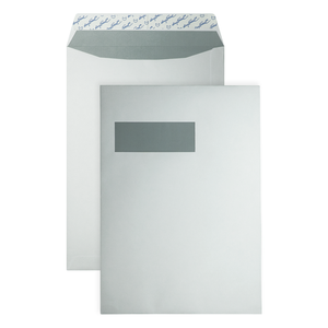 DULA EA4 enveloppen - 220x312mm zelfklevend - venster links
