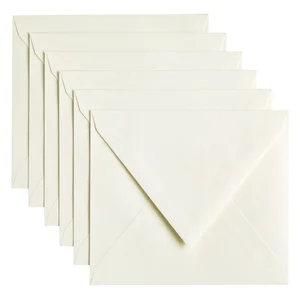 Envelop Papicolor C6 114x162mm anjerwit pak à 6 st