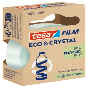 Plakband Tesa eco&crystal 59032 19mmx10m transpara