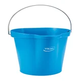 Emmer Vikan met schenktuit en maat 12l blauw