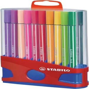 Viltstift STABILO Pen 68/20 ColorParade in rood/bl
