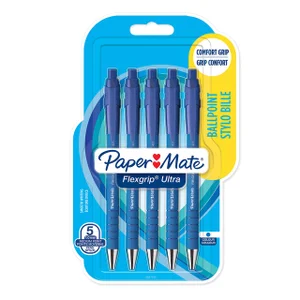 Balpen Paper Mate Flexgrip Ultra medium blauw blis