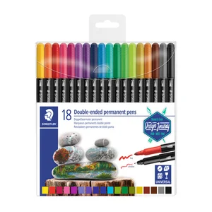 Viltstift Staedtler Design Journey permanent dubbe