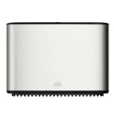 Toiletpapierdispenser Tork T2 Image Line jumbo klein zilver 460006