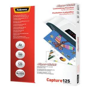 Lamineerhoes Fellowes A4 Superquick 2x125micron 10