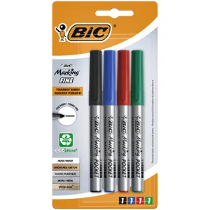 Viltstift Bic ecolutions rond fijn assorti blister