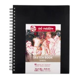 Schetsboek Talens Art Creation 80 vel 110gr 210x280mm spiraal zwart