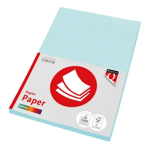 Kopieerpapier Quantore Colour A4 160gr lichtblauw