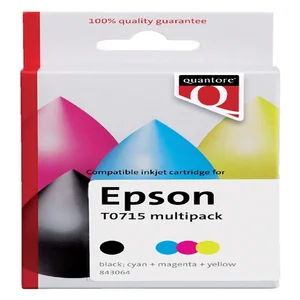 Inktcartridge Quantore alternatief tbv Epson T0715