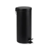 Pedaalemmer BRASQ 30 liter zwart