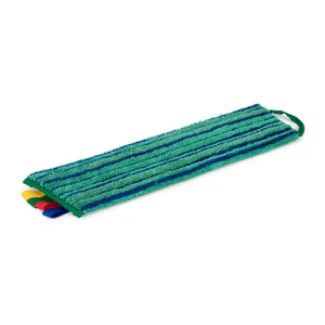 Vlakmop Greenspeed Velcro met schrobstroken 45cm g