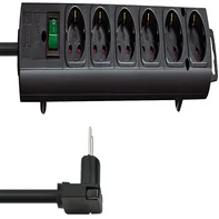 Stekkerdoos Brennenstuhl Comfort Plus 6vdig incl p