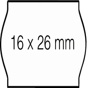 Prijsetiket 16x26mm Open-Data S14/Sato Judo perman