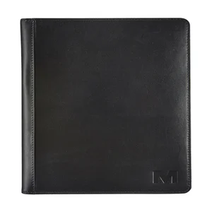 Schrijfmap Maverick All Black A5 inclusief schrijf