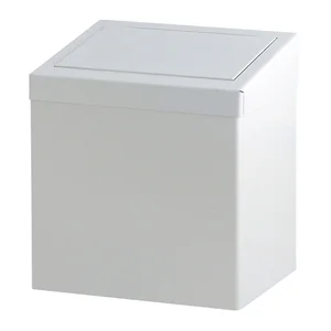 Afvalbak Vepa Bins met pushdeksel 50 liter metaal