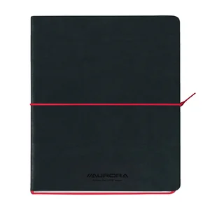 Notitieboek Aurora Tesoro A5 192blz lijn 80gr rood