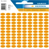 Etiket HERMA 1844 rond 8mm fluor oranje 540 stuks