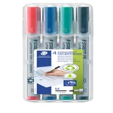 Viltstift Staedtler Lumocolor 315 non permanent M assorti 4 stuks