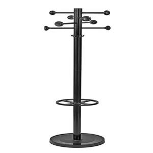 Kapstok MAUL Grando staand 175cm 16 haken zwart RA
