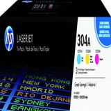 Tonercartridge HP CF372AM 304A 3 kleuren